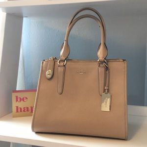 PREVIOUSLY LOVED AUTHENTIC NORTH SOUTH COACH BAG